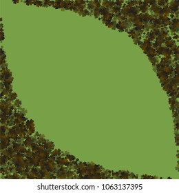 Clover icon green is a confetti which consist of many isolated elements. Stylish and beautiful clover icon green. Can be used as poster, border, background, wallpaper, card and etc