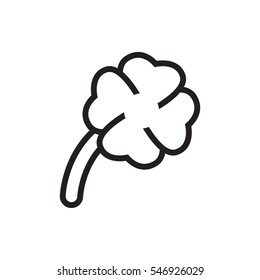clover icon illustration isolated vector sign symbol