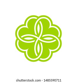 clover icon symbol design vector