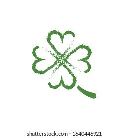 Clover icon Vector Illustration design Logo template