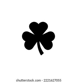 Clover icon vector illustration. clover sign and symbol. four leaf clover icon.