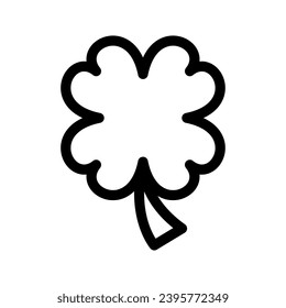 Clover Icon Vector Symbol Design Illustration