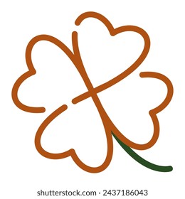 Clover icon for web, app, infographic, etc