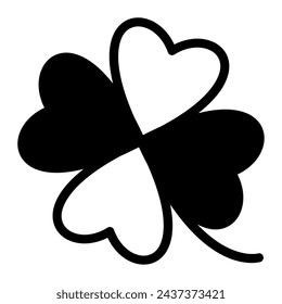 Clover icon for web, app, infographic, etc