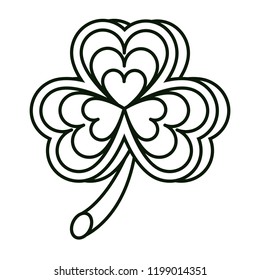 Clover irish symbol