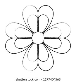 Clover irish symbol sketch
