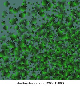 Clover isolated is a confetti which consist of many isolated elements. Stylish and beautiful clover isolated. Can be used as poster, border, background, wallpaper, card and etc