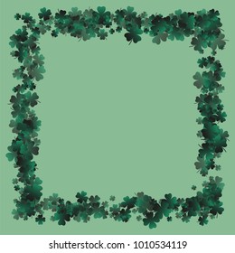 Clover isolated is a confetti which consist of many isolated elements. Stylish and beautiful clover isolated. Can be used as poster, border, background, wallpaper, card and etc