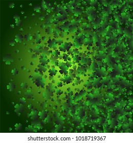 Clover isolated is a confetti which consist of many isolated elements. Stylish and beautiful clover isolated. Can be used as poster, border, background, wallpaper, card and etc