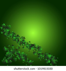 Clover isolated is a confetti which consist of many isolated elements. Stylish and beautiful clover isolated. Can be used as poster, border, background, wallpaper, card and etc