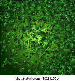 Clover isolated is a confetti which consist of many isolated elements. Stylish and beautiful clover isolated. Can be used as poster, border, background, wallpaper, card and etc