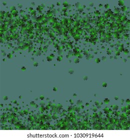 Clover isolated is a confetti which consist of many isolated elements. Stylish and beautiful clover isolated. Can be used as poster, border, background, wallpaper, card and etc