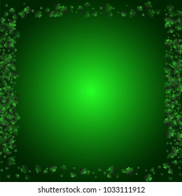 Clover isolated is a confetti which consist of many isolated elements. Stylish and beautiful clover isolated. Can be used as poster, border, background, wallpaper, card and etc