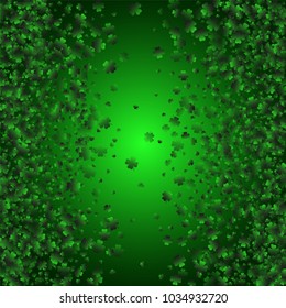 Clover isolated is a confetti which consist of many isolated elements. Stylish and beautiful clover isolated. Can be used as poster, border, background, wallpaper, card and etc