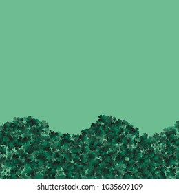 Clover isolated is a confetti which consist of many isolated elements. Stylish and beautiful clover isolated. Can be used as poster, border, background, wallpaper, card and etc