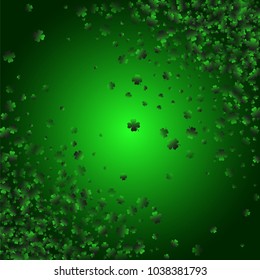 Clover isolated is a confetti which consist of many isolated elements. Stylish and beautiful clover isolated. Can be used as poster, border, background, wallpaper, card and etc