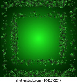 Clover isolated is a confetti which consist of many isolated elements. Stylish and beautiful clover isolated. Can be used as poster, border, background, wallpaper, card and etc