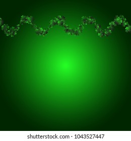 Clover isolated is a confetti which consist of many isolated elements. Stylish and beautiful clover isolated. Can be used as poster, border, background, wallpaper, card and etc
