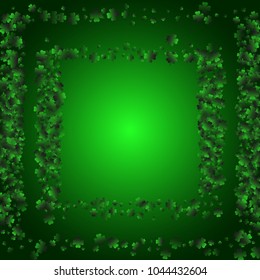 Clover isolated is a confetti which consist of many isolated elements. Stylish and beautiful clover isolated. Can be used as poster, border, background, wallpaper, card and etc