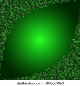 Clover isolated is a confetti which consist of many isolated elements. Stylish and beautiful clover isolated. Can be used as poster, border, background, wallpaper, card and etc