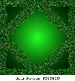 Clover isolated is a confetti which consist of many isolated elements. Stylish and beautiful clover isolated. Can be used as poster, border, background, wallpaper, card and etc