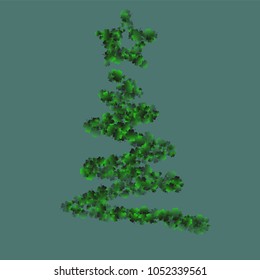 Clover isolated is a confetti which consist of many isolated elements. Stylish and beautiful clover isolated. Can be used as poster, border, background, wallpaper, card and etc