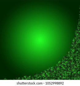 Clover isolated is a confetti which consist of many isolated elements. Stylish and beautiful clover isolated. Can be used as poster, border, background, wallpaper, card and etc