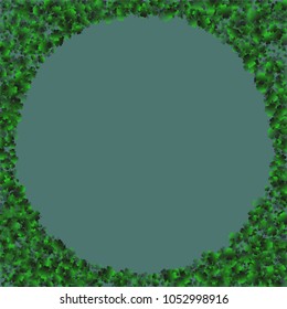 Clover isolated is a confetti which consist of many isolated elements. Stylish and beautiful clover isolated. Can be used as poster, border, background, wallpaper, card and etc