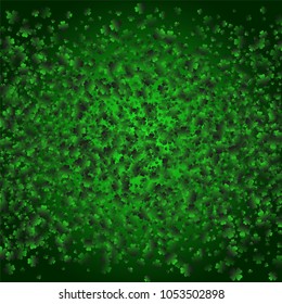 Clover isolated is a confetti which consist of many isolated elements. Stylish and beautiful clover isolated. Can be used as poster, border, background, wallpaper, card and etc