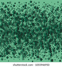Clover isolated is a confetti which consist of many isolated elements. Stylish and beautiful clover isolated. Can be used as poster, border, background, wallpaper, card and etc