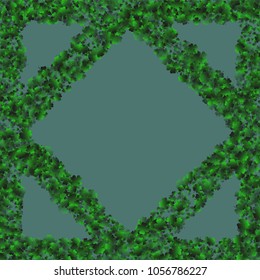 Clover isolated is a confetti which consist of many isolated elements. Stylish and beautiful clover isolated. Can be used as poster, border, background, wallpaper, card and etc