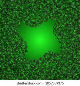 Clover isolated is a confetti which consist of many isolated elements. Stylish and beautiful clover isolated. Can be used as poster, border, background, wallpaper, card and etc