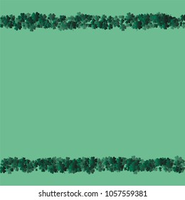 Clover isolated is a confetti which consist of many isolated elements. Stylish and beautiful clover isolated. Can be used as poster, border, background, wallpaper, card and etc