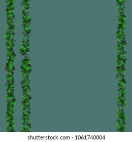 Clover isolated is a confetti which consist of many isolated elements. Stylish and beautiful clover isolated. Can be used as poster, border, background, wallpaper, card and etc
