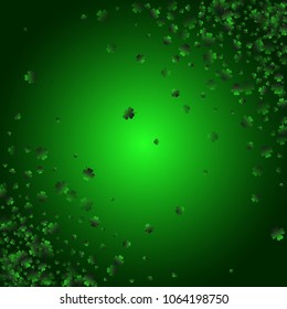 Clover isolated is a confetti which consist of many isolated elements. Stylish and beautiful clover isolated. Can be used as poster, border, background, wallpaper, card and etc
