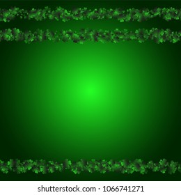 Clover isolated is a confetti which consist of many isolated elements. Stylish and beautiful clover isolated. Can be used as poster, border, background, wallpaper, card and etc