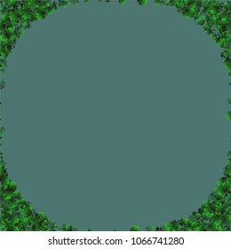 Clover isolated is a confetti which consist of many isolated elements. Stylish and beautiful clover isolated. Can be used as poster, border, background, wallpaper, card and etc