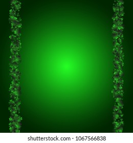 Clover isolated is a confetti which consist of many isolated elements. Stylish and beautiful clover isolated. Can be used as poster, border, background, wallpaper, card and etc