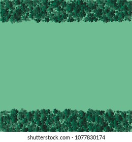 Clover isolated is a confetti which consist of many isolated elements. Stylish and beautiful clover isolated. Can be used as poster, border, background, wallpaper, card and etc