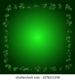 Clover isolated is a confetti which consist of many isolated elements. Stylish and beautiful clover isolated. Can be used as poster, border, background, wallpaper, card and etc
