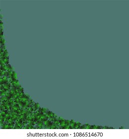 Clover isolated is a confetti which consist of many isolated elements. Stylish and beautiful clover isolated. Can be used as poster, border, background, wallpaper, card and etc