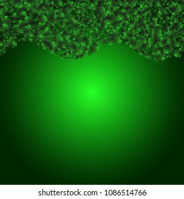 Clover isolated is a confetti which consist of many isolated elements. Stylish and beautiful clover isolated. Can be used as poster, border, background, wallpaper, card and etc
