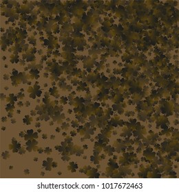 Clover isolated green is a confetti which consist of many isolated elements. Stylish and beautiful clover isolated green. Can be used as poster, border, background, wallpaper, card and etc