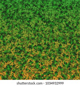 Clover isolated green is a confetti which consist of many isolated elements. Stylish and beautiful clover isolated green. Can be used as poster, border, background, wallpaper, card and etc