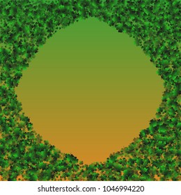 Clover isolated green is a confetti which consist of many isolated elements. Stylish and beautiful clover isolated green. Can be used as poster, border, background, wallpaper, card and etc