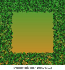 Clover isolated green is a confetti which consist of many isolated elements. Stylish and beautiful clover isolated green. Can be used as poster, border, background, wallpaper, card and etc