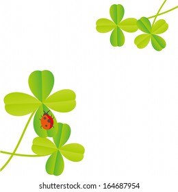 Clover and Ladybug background