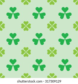clover leaf background vector illustration