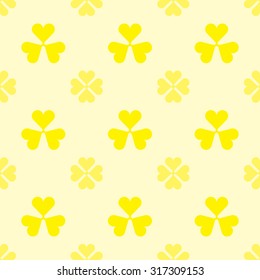 clover leaf background vector illustration