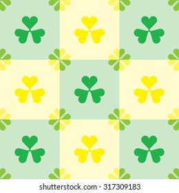 clover leaf background vector illustration